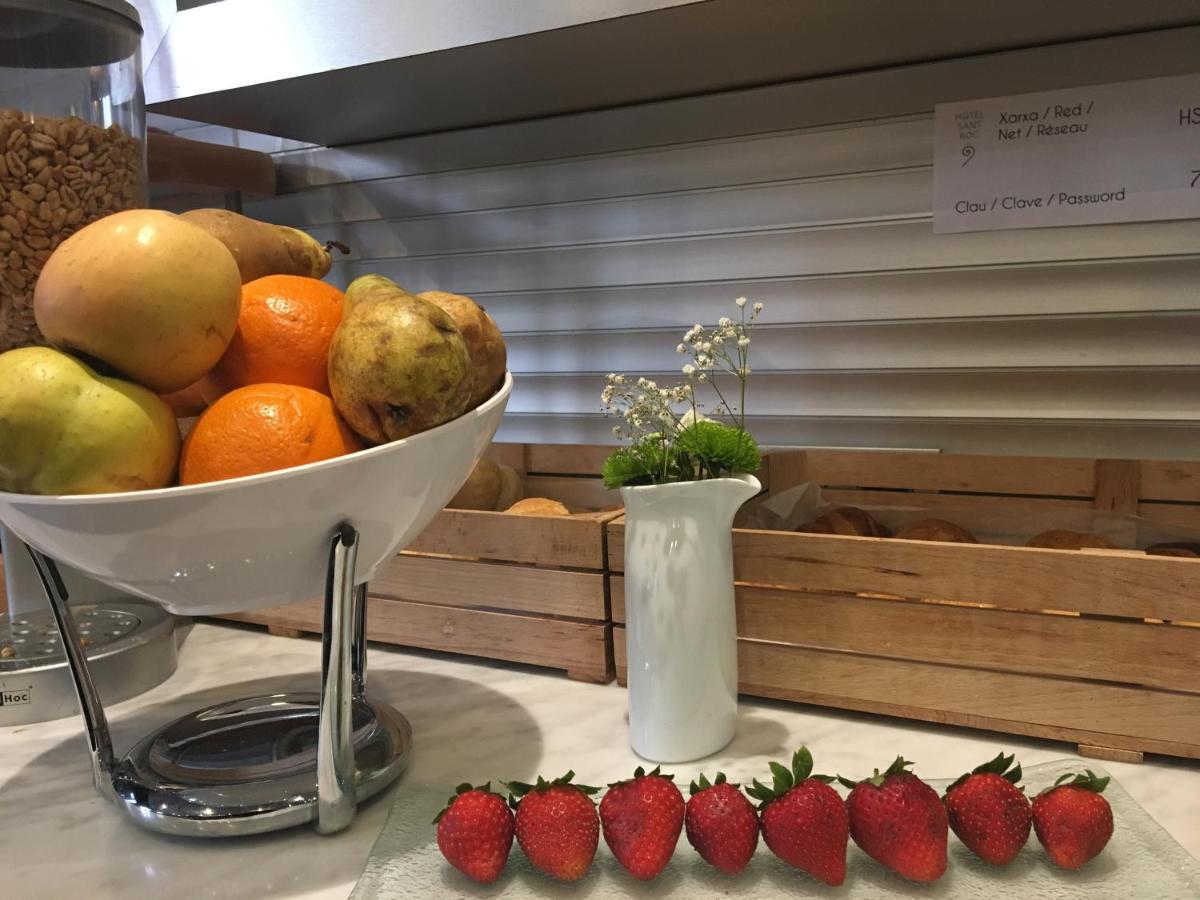 Hotel Sant Roc Solsona Bagian luar foto
